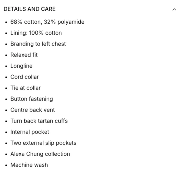 🇬🇧RARE NWOT Barbour x ALEXA Chung Jackie Jacket - Picture 4 of 9